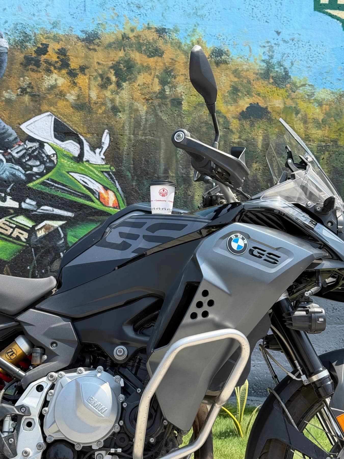 BMW GS adventure motorcycle